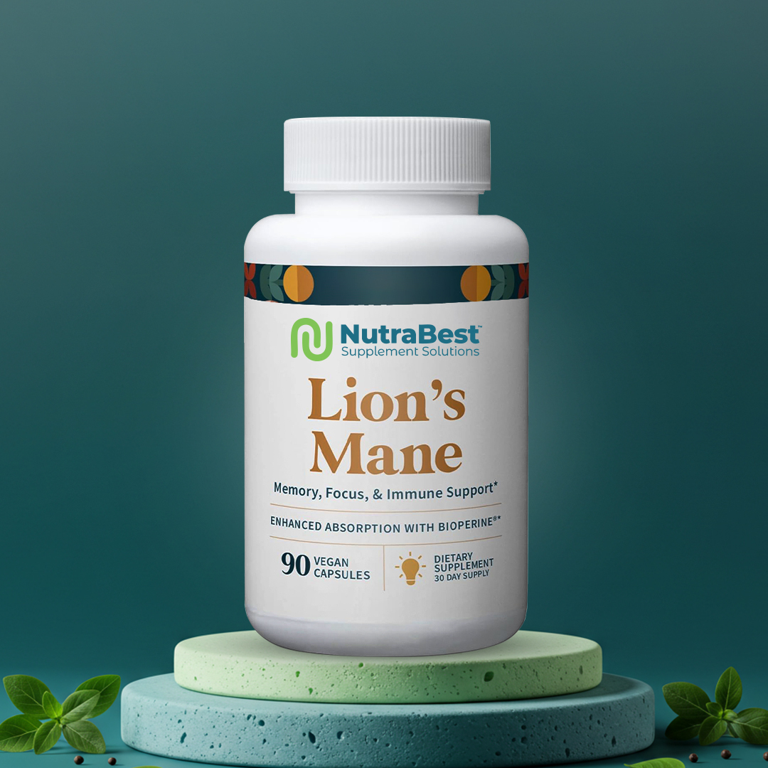 Organic Lion's Mane and Bioperine®